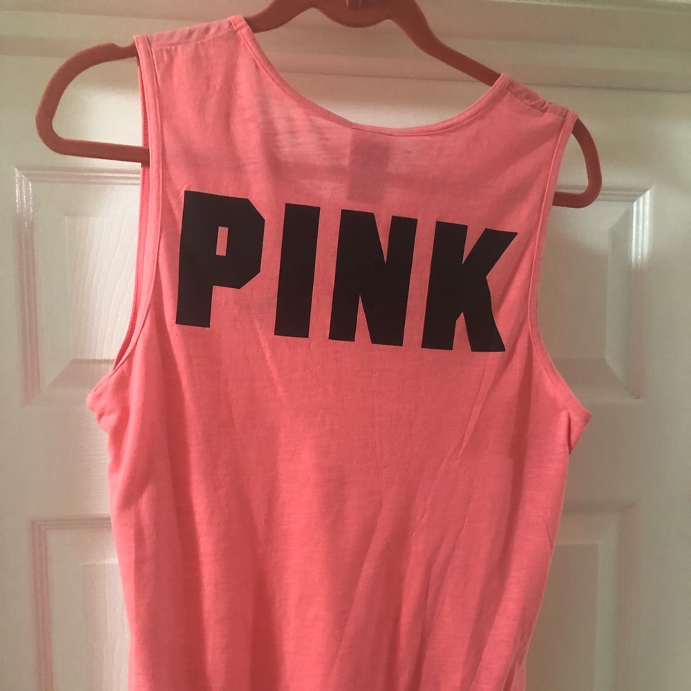 Lot of 4 Pink brand Flowing tank tops